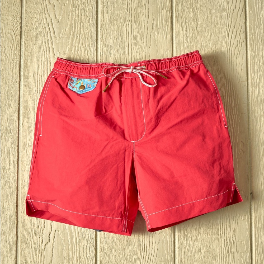 Brand new xxl QUAKER MARINE bathing suit in red
